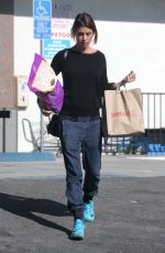 ELISABETTA CANALIS Out Shopping in Beverly Hills 01/17/2017