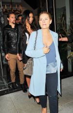 ELISAHA CUTHBERT at Catch LA in West Hollywood 01/28/2017