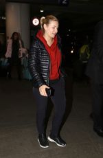 ELISAHA CUTHBERT at LAX Airport in Los Angeles 01/15/2017