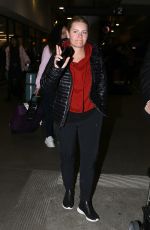ELISAHA CUTHBERT at LAX Airport in Los Angeles 01/15/2017