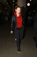 ELISAHA CUTHBERT at LAX Airport in Los Angeles 01/15/2017