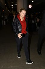 ELISAHA CUTHBERT at LAX Airport in Los Angeles 01/15/2017