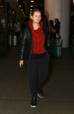 ELISAHA CUTHBERT at LAX Airport in Los Angeles 01/15/2017