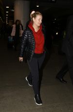 ELISAHA CUTHBERT at LAX Airport in Los Angeles 01/15/2017