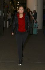 ELISAHA CUTHBERT at LAX Airport in Los Angeles 01/15/2017