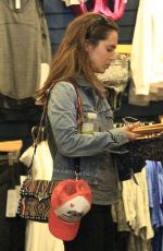 ELIZA DUSHKU Shopping at Lululemon in Beverly Hills 01/16/2017