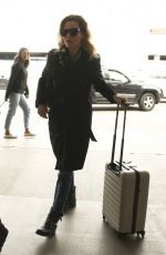 ELIZABETH BANKS at LAX Airport in Los Angeles 01/04/2017