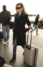 ELIZABETH BANKS at LAX Airport in Los Angeles 01/04/2017