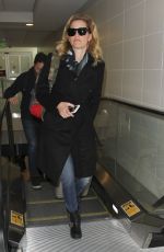 ELIZABETH BANKS at LAX Airport in Los Angeles 01/04/2017