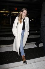 ELIZABETH OLSEN at LAX Airport in Los Angeles 01/22/2017