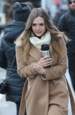 ELIZABETH OLSEN Out and About in Park City 01/20/2016
