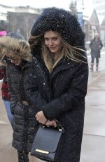 ELIZABETH OLSEN Out in Park City 01/21/2017
