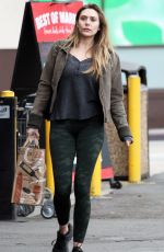 ELIZABETH OLSEN Out Shopping in Los Angeles 01/15/2017