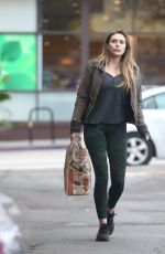 ELIZABETH OLSEN Out Shopping in Los Angeles 01/15/2017