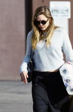 ELIZABETH OLSEN Out Shopping in Los Angeles 01/18/2017