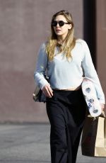 ELIZABETH OLSEN Out Shopping in Los Angeles 01/18/2017