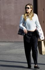 ELIZABETH OLSEN Out Shopping in Los Angeles 01/18/2017