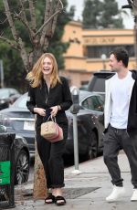 ELLE FANNING and Boyfriend Dylan Beck Out in Studio City 12/31/2016