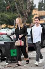 ELLE FANNING and Boyfriend Dylan Beck Out in Studio City 12/31/2016