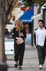 ELLE FANNING and Boyfriend Dylan Beck Out in Studio City 12/31/2016