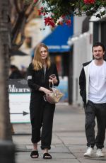 ELLE FANNING and Boyfriend Dylan Beck Out in Studio City 12/31/2016