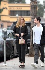ELLE FANNING and Boyfriend Dylan Beck Out in Studio City 12/31/2016