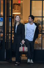 ELLE FANNING and Boyfriend Dylan Beck Out in Studio City 12/31/2016