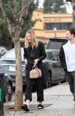 ELLE FANNING and Boyfriend Dylan Beck Out in Studio City 12/31/2016