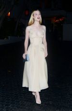 ELLE FANNING at Chateau Marmont in West Hollywood 01/08/2017
