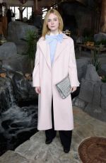 ELLE FANNING at Glamour and Girlgaze Sundance Lunch in Park City 01/24/2017