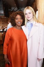 ELLE FANNING at Glamour and Girlgaze Sundance Lunch in Park City 01/24/2017