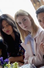 ELLE FANNING at Glamour and Girlgaze Sundance Lunch in Park City 01/24/2017