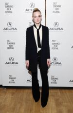 ELLE FANNING at Sidney Hall Party at Acura Studio at Sundance Film Festival 01/25/2017