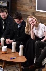 ELLE FANNING at Variety Studio at 2017 Sundance Film Festival 01/23/2017