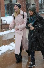 ELLE FANNING Out and About in Park City 01/22/2017