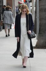 ELLE FANNING Out Shopping in Beverly Hills 01/21/2017