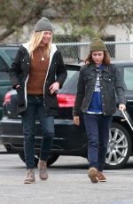 ELLEN PAGE Out and About in Los Angeles 01/05/2017
