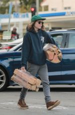 ELLEN PAGE Shopping at Bristol Farms in West Hollywood 01/24/2017