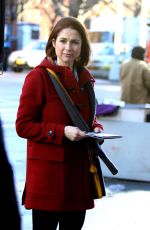 ELLIE KEMPER on the Set of 