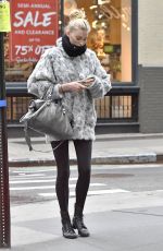 ELSA HOSK Out and About in New York 01/27/2017