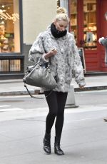 ELSA HOSK Out and About in New York 01/27/2017