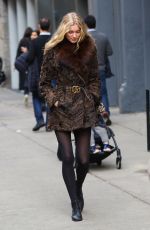 ELSA HOSK Out in New York 01/12/2017