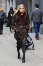 ELSA HOSK Out in New York 01/12/2017