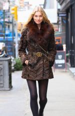 ELSA HOSK Out in New York 01/12/2017