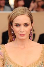 EMILY BLUNT at 23rd Annual Screen Actors Guild Awards in Los Angeles 01/29/2017