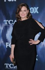 EMILY DESCHANEL at Fox All-star Party at 2017 Winter TCA Tour in Pasadena 01/11/2017