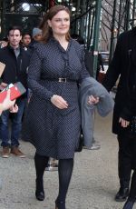 EMILY DESCHANEL Out and About in New York 01/19/2017