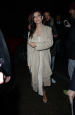 EMILY RATAJKOWSKI Arrives at Juventus Party in Milan 01/16/2017