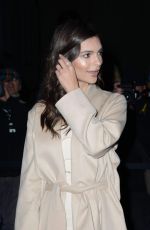 EMILY RATAJKOWSKI Arrives at Juventus Party in Milan 01/16/2017