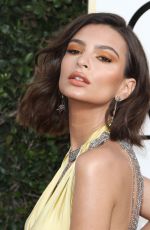 EMILY RATAJKOWSKI at 74th Annual Golden Globe Awards in Beverly Hills 01/08/2017